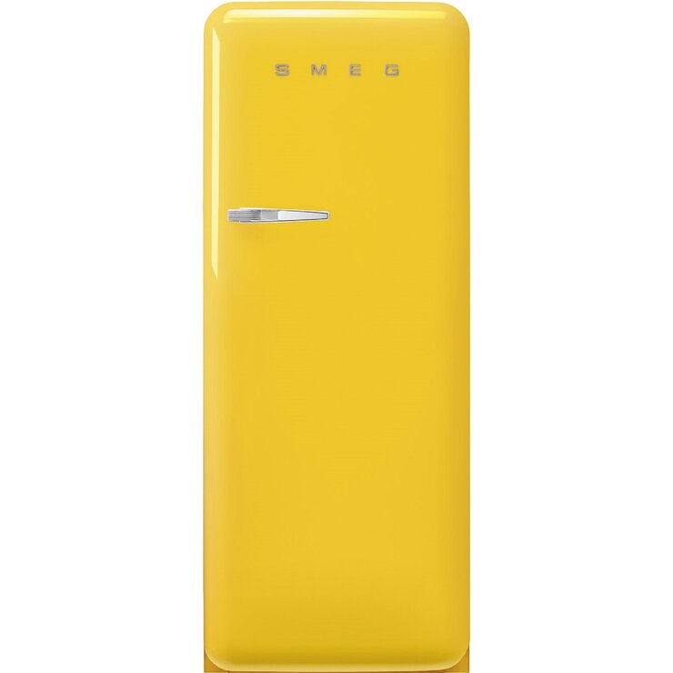 SMEG 270L 冷蔵庫 FAB28RYW5JP イエロー