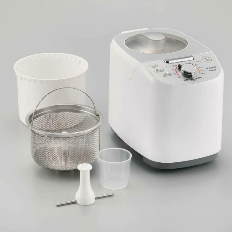 ツインバード コンパクト精米器 5合 MR-E751W