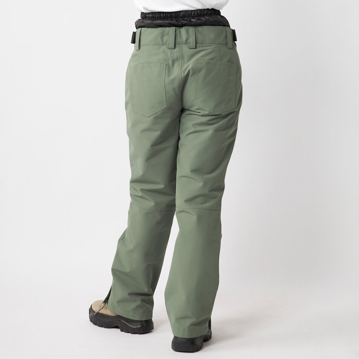 オーシャンパシフィック レディース スノー パンツ カーキ M