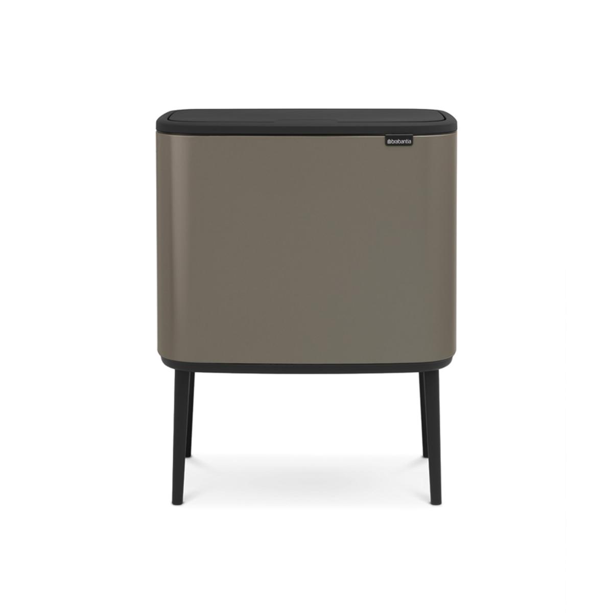 ブラバンシア Boタッチビン 36L   タッチ式ごみ箱(脚つき)  プラチナ  315787