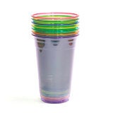 レインボークリアカップ 600ml 7個入 x 12パック