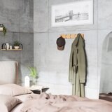 アンブラ 5連壁掛けフック2個セット ナチュラル