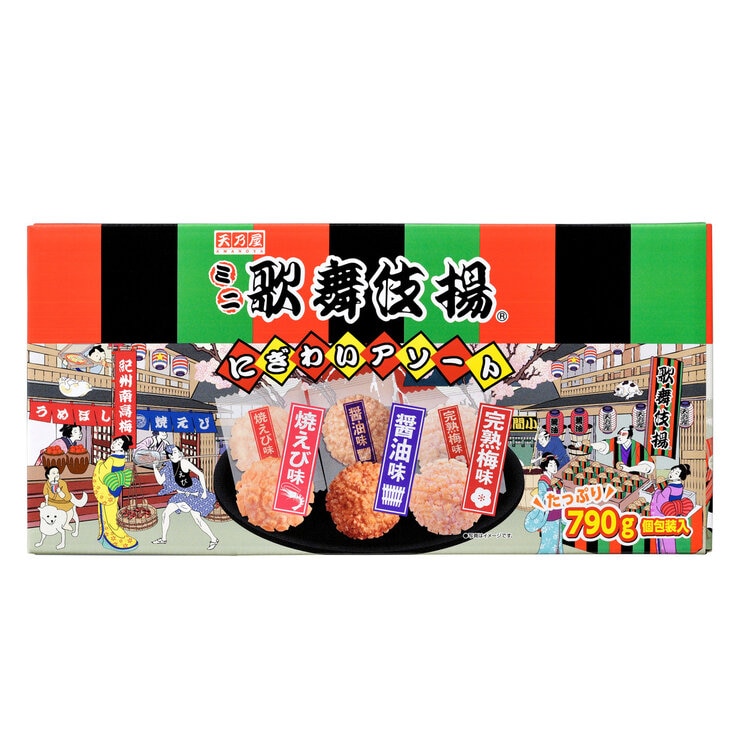 ミニ歌舞伎揚げアソート3種 ミニ歌舞伎揚げアソート3種