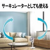 シャープ プラズマクラスター扇風機　3D ファン PJ-N2DS-W