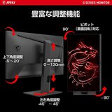MSI 24.5インチ ゲーミングPCモニター OPTIX G251PF