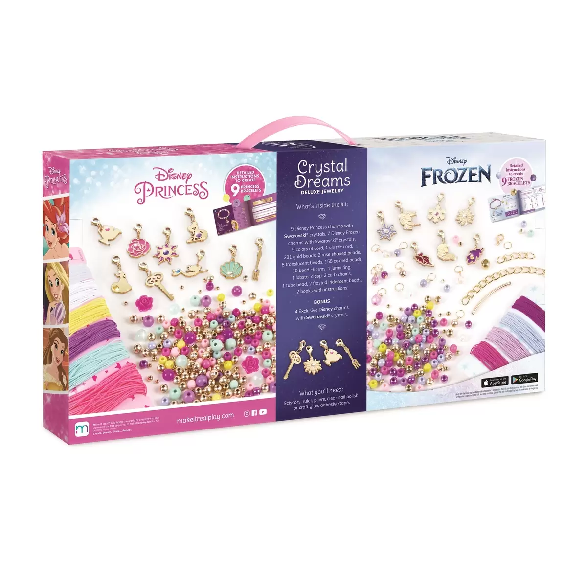 メイク イット リアル ディズニープリンセス アナと雪の女王 手作りジュエリーキット Costco Japan