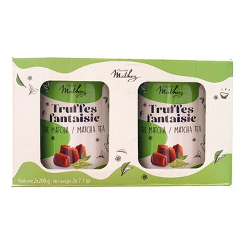 マセス 森半 抹茶トリュフ 200g x 2缶