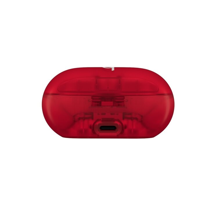 Beats Solo Buds トランスペアレントレッド