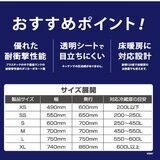 アイリスオーヤマ 冷蔵庫床下保護パネル 550 x 650 x 2 mm RPD-SS