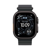 Apple Watch Ultra 3 Cellular 49mmブラックチタニウムケースとブラックオーシャンバンド