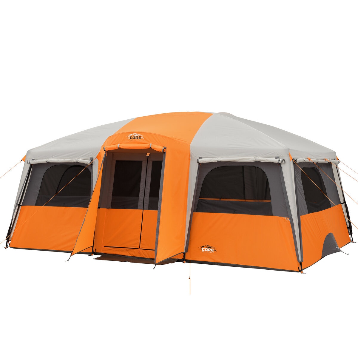 CORE コア 10人用 LEDライト付テント インスタント キャビン キャンプ