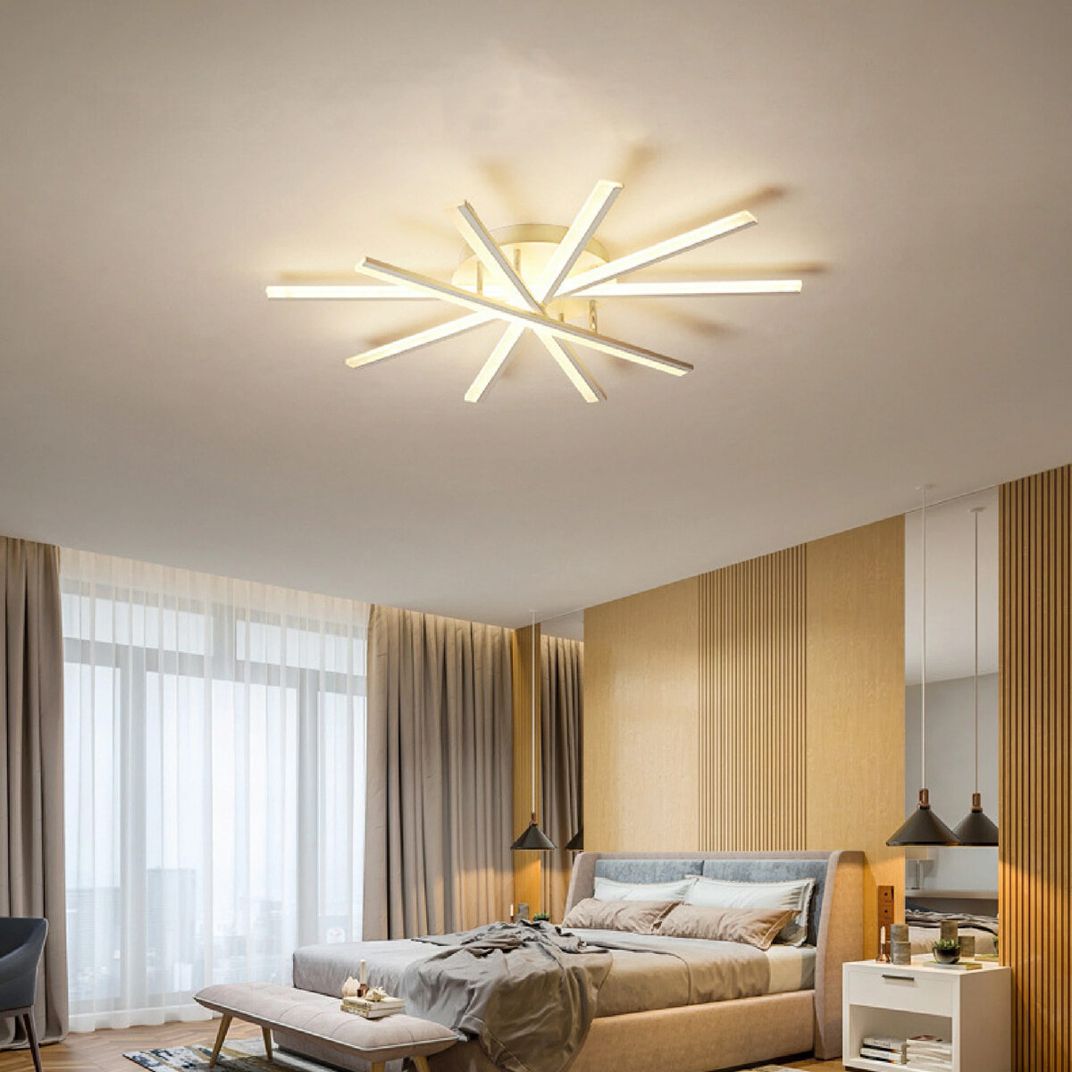 7Life ロング型 シャンデリアライト