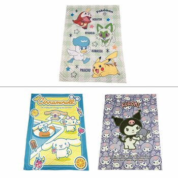 冷感キャラクターブランケット