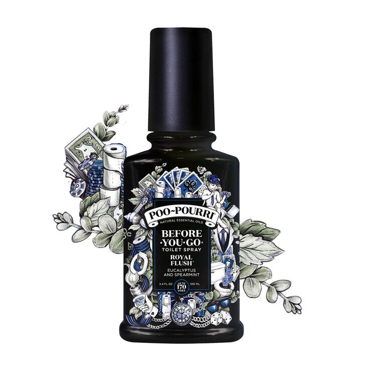 Poo-Pourri トイレ用消臭フレグランススプレー 100ml x 2本　オリジナルシトラス/ ロイヤルフラッシュ