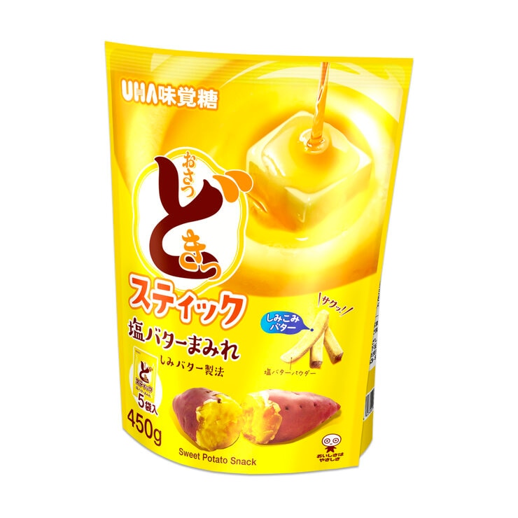 UHA おさつどきっ スティック 塩バター90g x 5袋
