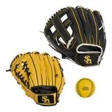 親子キャッチボールグローブセット やわらかボール付 大人-左投げ, 子供-左投げ 福岡ソフトバンクホークス