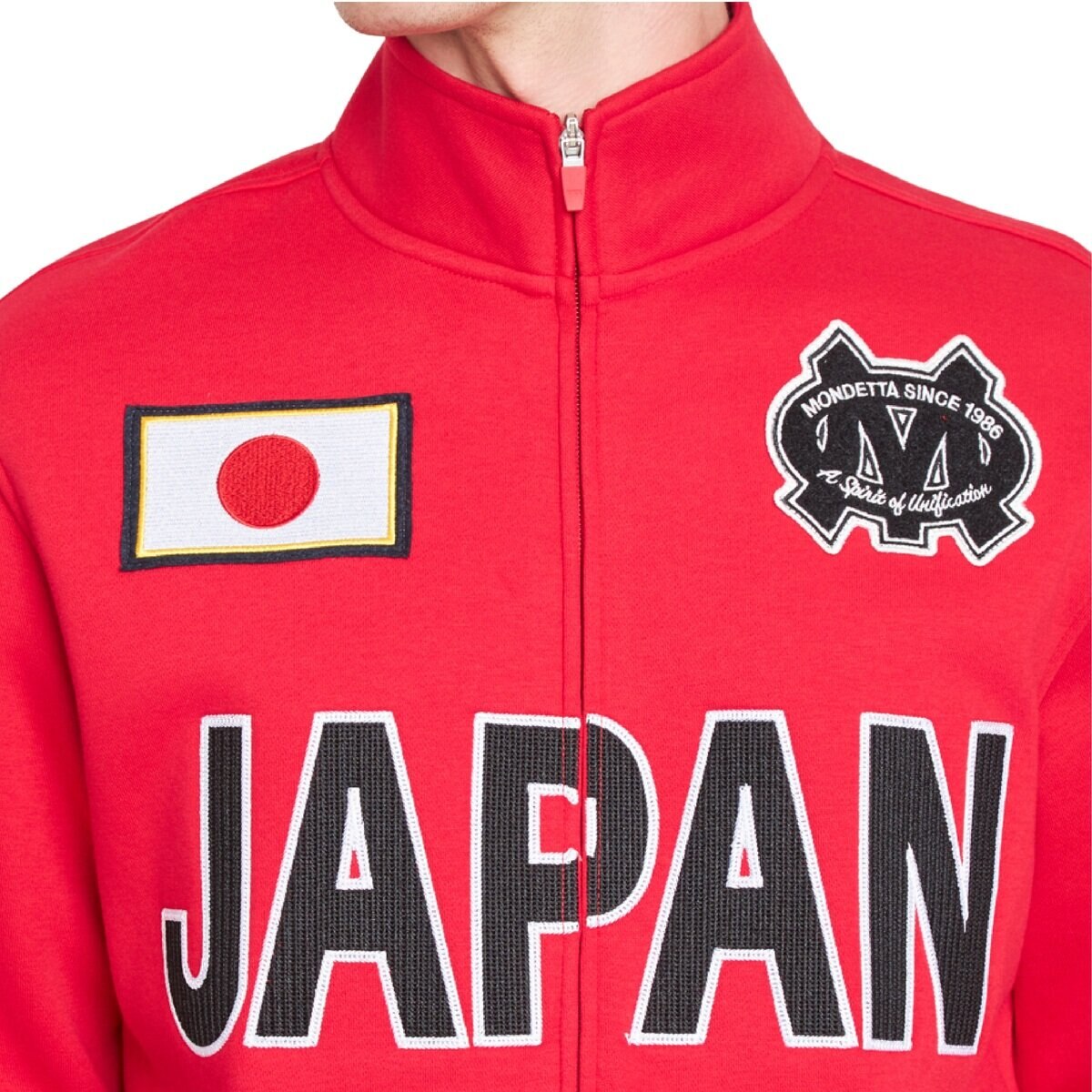 モンデッタ メンズ ピッチ ワールド ジャケット レッド M