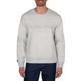 カークランドシグネチャー ユニセックス ロゴ クルーネック ヘザー グレー M/L