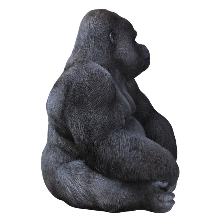 ウービア お座りゴリラの置物 特大 H13260