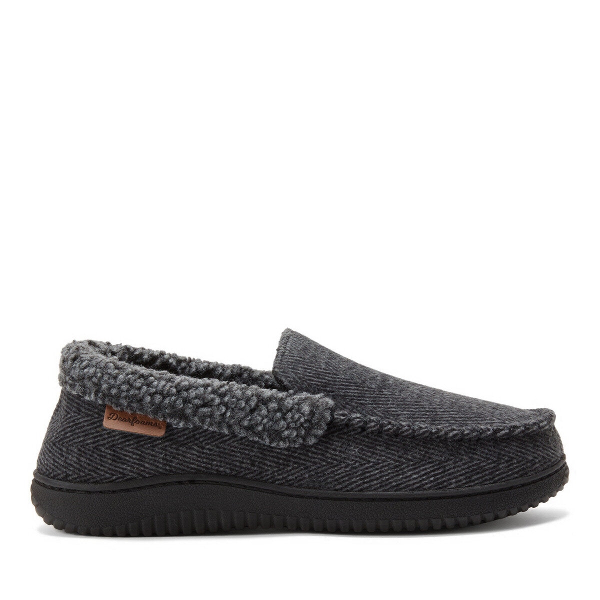 DEARFOAMS メンズ スリッパ ブラック M