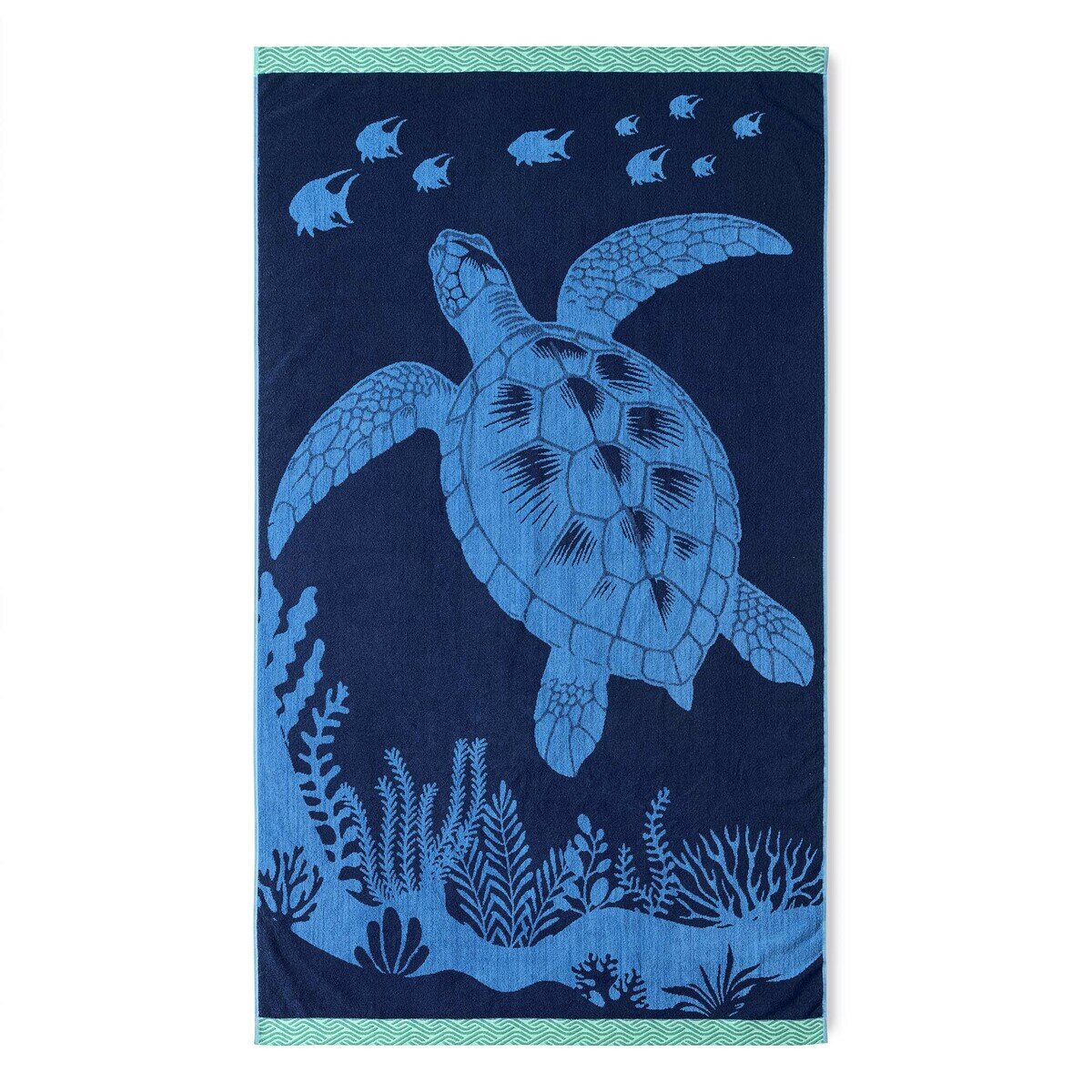 大判ビーチタオル 101cm x 182cm タートル