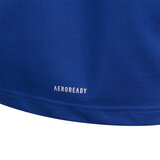 アディダス　キッズ　ロゴ長袖Tシャツ　チームロイヤルブルー　140