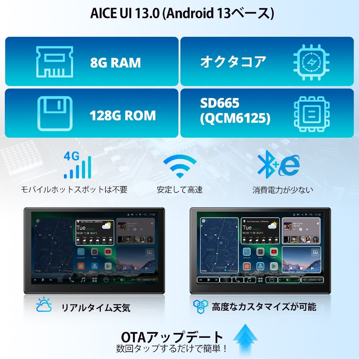 ATOTO ディスプレイオーディオ カーナビ 9インチ X10G209E