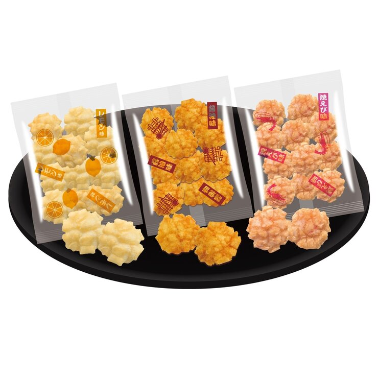 ぷち歌舞伎揚げ アソート３種 60袋入 (1056 g)