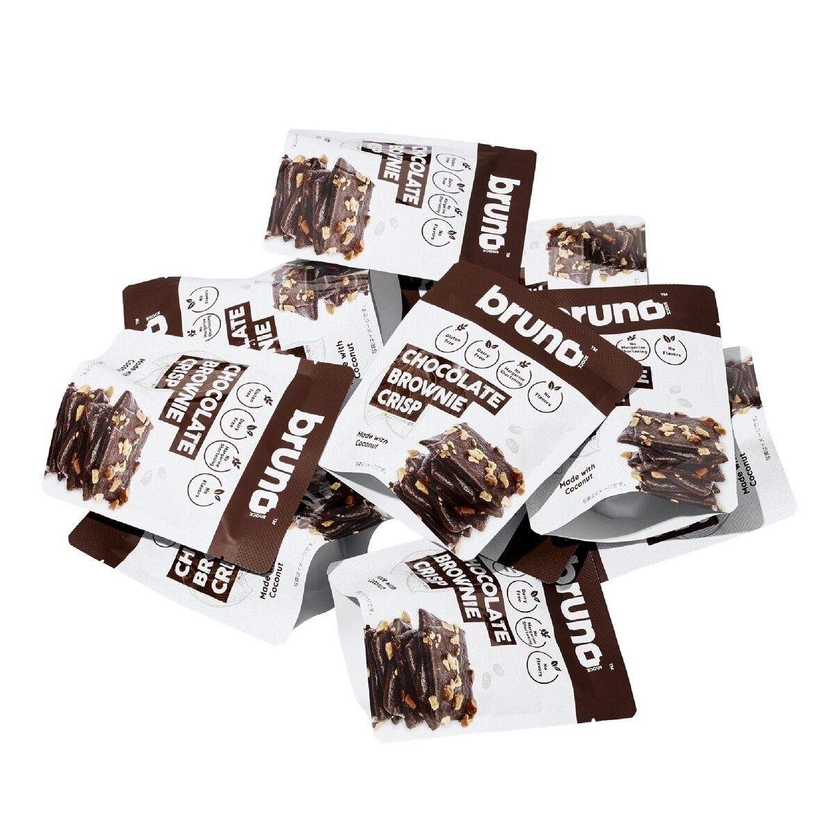 ブルーノ チョコレートブラウニー クリスプ 22g x 10袋