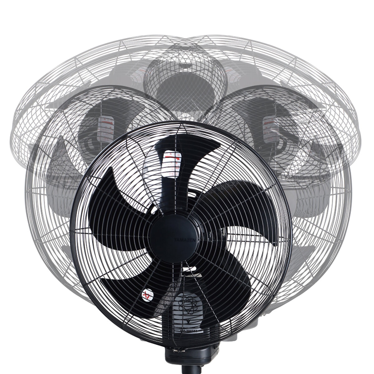 YAMAZEN 3D 45cm DC 扇風機 YDC-3D45BK