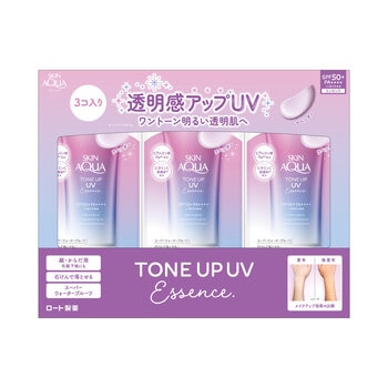 スキンアクア UVエッセンス 80ｇx 3 SPF50+PA++++