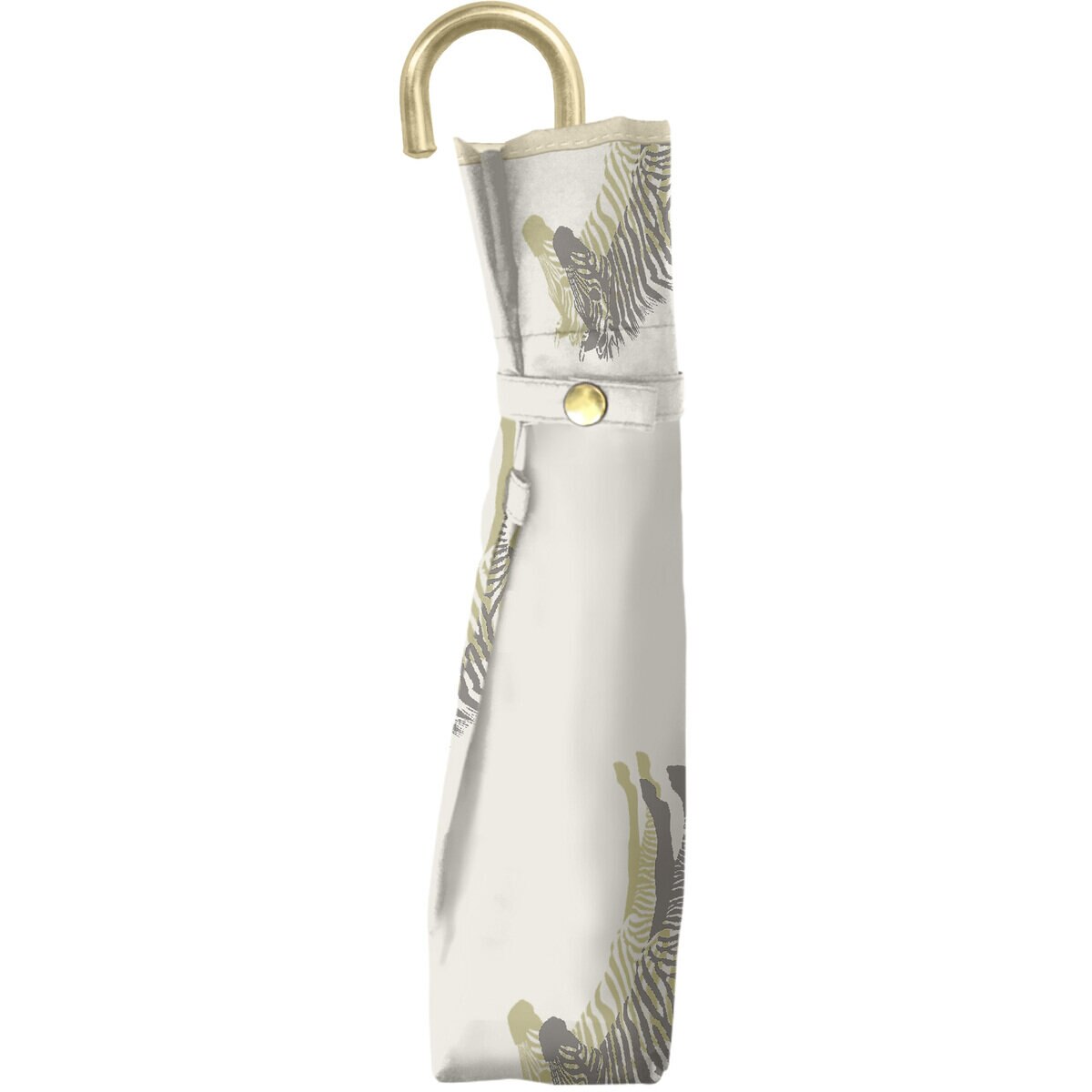 assa 日傘折りたたみ FM50STD アイボリー / ゼブラ FM776