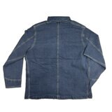 ヘインズ BIG SIZE ストレッチデニムカバーオール / ブルー / 5L