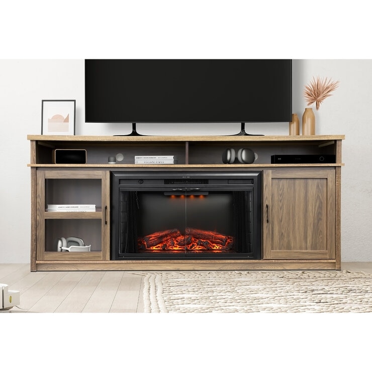 luxstar 暖炉型テレビボード ヒーター付き