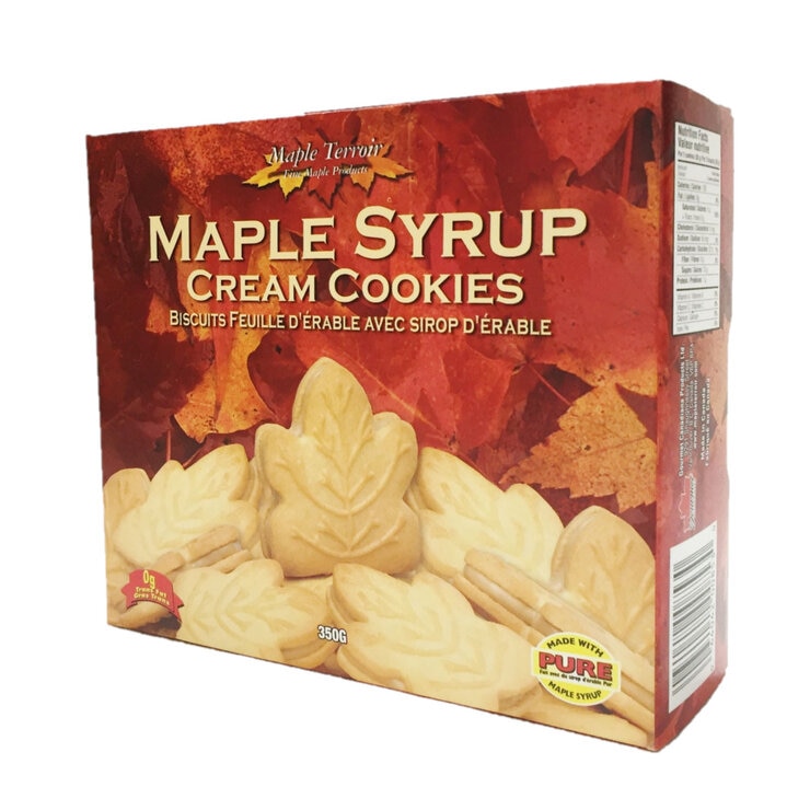 メープルリーフクリームクッキー 350g X 7箱 メープルリーフクリームクッキー 350g X 7箱