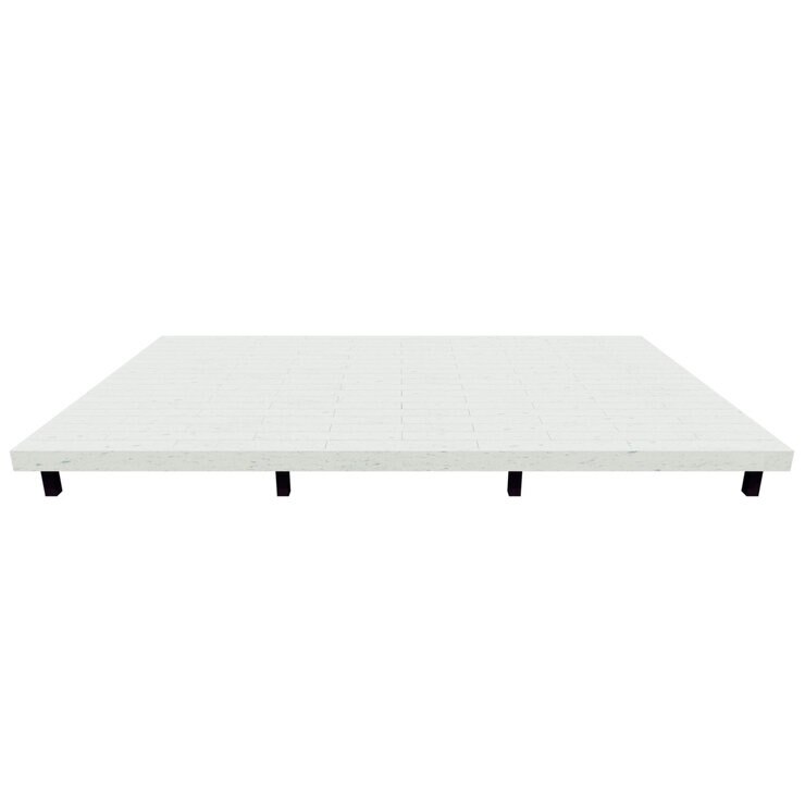 MINO 彩木 ガーデンデッキ セット W5068 x D3029 mm　リョクイ　高さ500～600mm