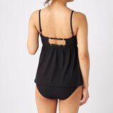 オーシャンパシフィック レディース 水着4点セット ブラック M