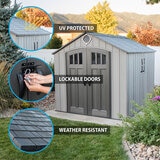 LIFETIME 8 X 10 SHED 屋外用物置