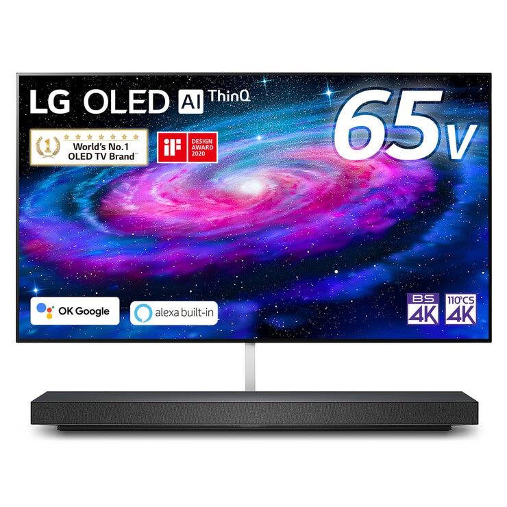 LG 65インチ 4K有機ELテレビ 65WXPJA LG 65インチ 4K有機ELテレビ 65WXPJA