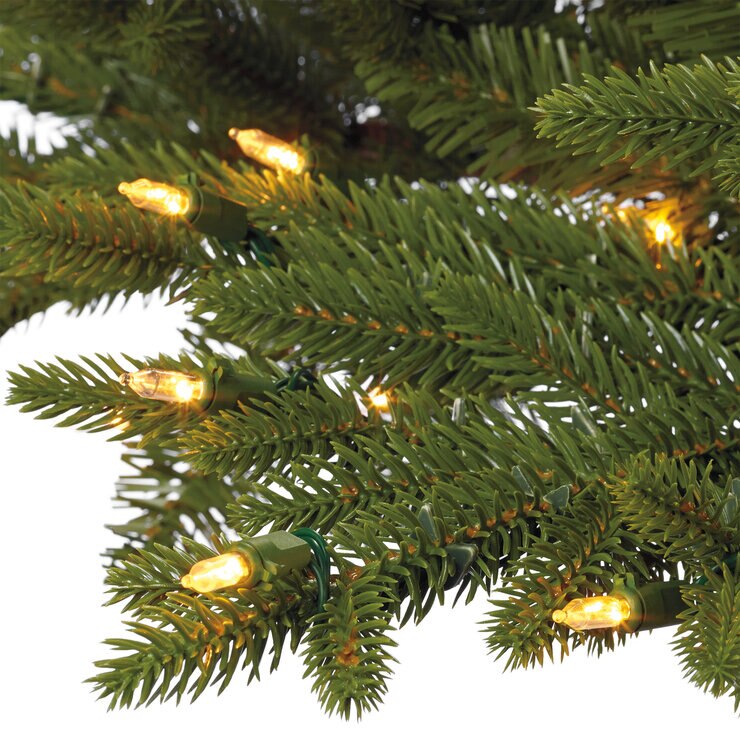 クリスマスツリー スリム型 電飾付き 約198cm クリスマスツリー スリム型 電飾付き 約198cm