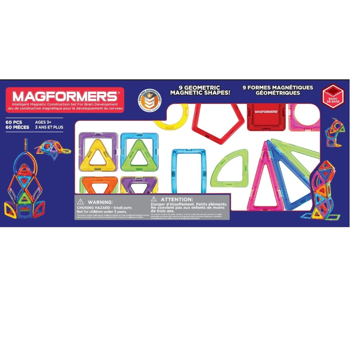 楽天市場】＼店内全品、モール内最安挑戦中／ 知育玩具 マグフォーマー Magformers おもちゃ 46ピース 磁石 マグネット カーニバルセット  63074 703001 Carnival Set 6才 玩具 子供 人気 : GULLIVER Online Shopping