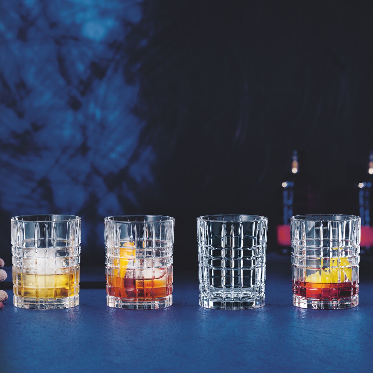 ナハトマン スクエア ウイスキータンブラー 4個セット ナハトマン スクエア ウイスキータンブラー 4個セット