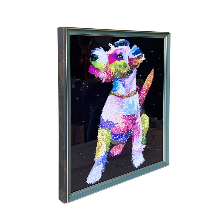 クリスタルアート サクラ 54 x 64cm