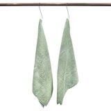 毎日ふんわりバスタオル 2枚セット 60cm x 120cm グリーン