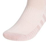 アディダス ウィメンズ クオーター ソックス 6足組 サンディピンク/クリアオニキスグレー/アルミナベージュ