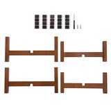 Mullally スタンド付き 陶器プランター 2個セット (26cm ＆ 24.6cm)