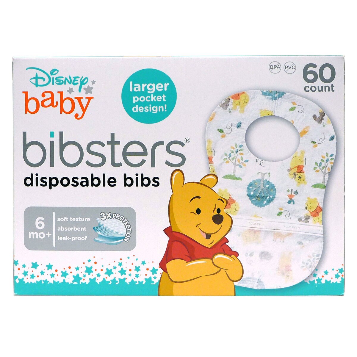 ディズニービブスター 使い捨てエプロン60枚入り プー | Costco Japan