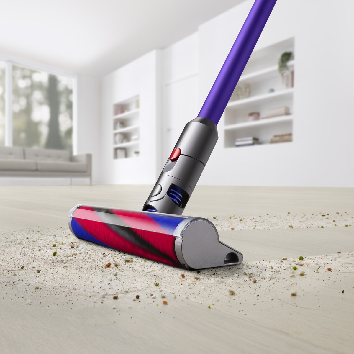 パイプがブラックの限定カラーDyson Digital Slim SV18 FF BK - 掃除機