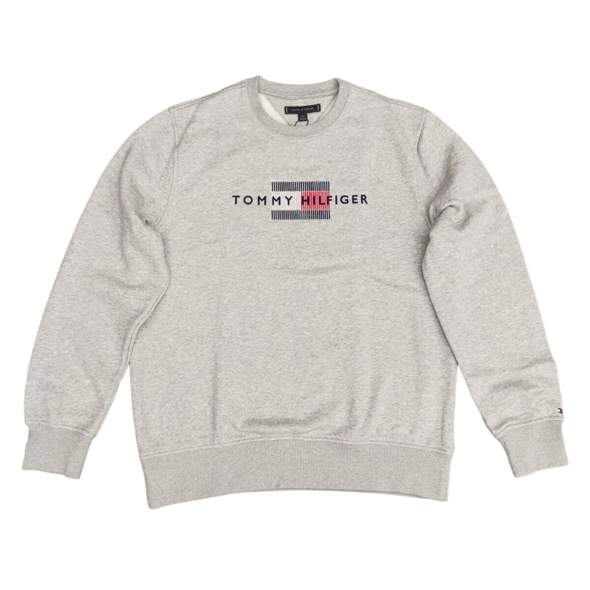トミーヒルフィガー メンズ スウェットシャツ グレー S