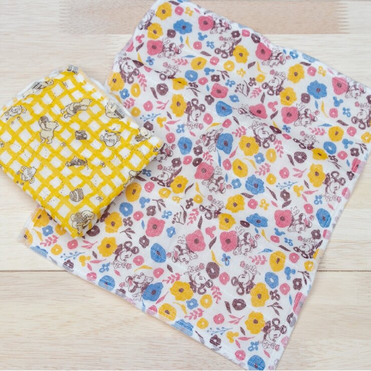 ディズニー かやのふきん 4枚セット 約30cm x 40cm ディズニー かやのふきん 4枚セット 約30cm x 40cm
